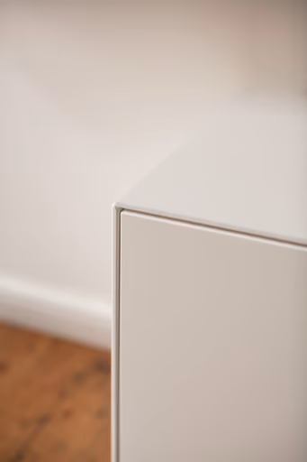 Sideboard Edge - Lack, Weiß