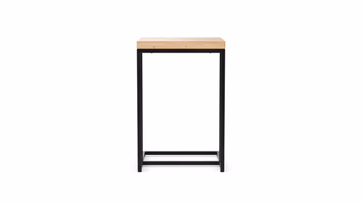 Beistelltisch Farmingdale - LBH ca. 45x45x67 cm, Eiche massiv, legno
