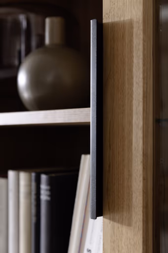 Highboard - B ca. 112 cm, Wildeiche massiv geölt