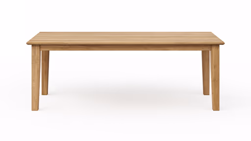 Esstisch Louisiana - LB ca. 220x100 cm, Wildeiche teilmassiv, geölt