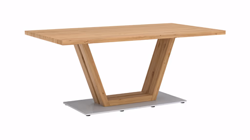 Couchtisch Faro Plus - LBH ca. 65x115x50 cm, Wildeiche massiv, Holzfarben