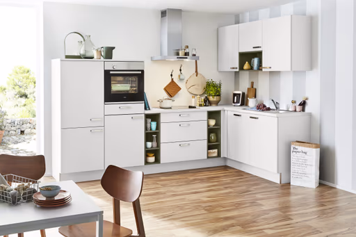 L-Küche 40.100 1 425, weiß