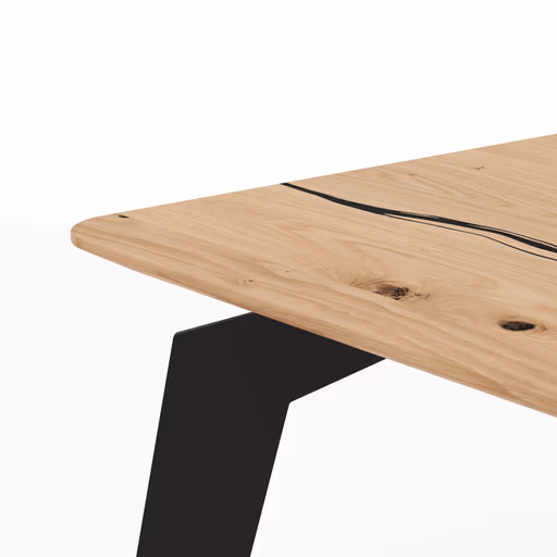 Esstisch Belena - LB ca. 200x100 cm, Eiche massiv