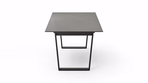 Esstisch Dinner - LB ca. 200x95 cm, Kunststoff, Grau