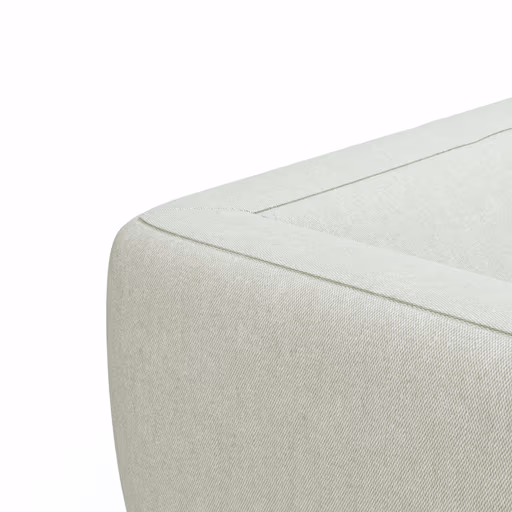 Sofa Morela - 2,5-Sitzer, Stoff, Hellgrau