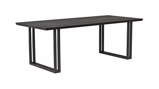 Esstisch Clifton - BL ca. 100x240 cm, Zerreiche massiv, Smoke