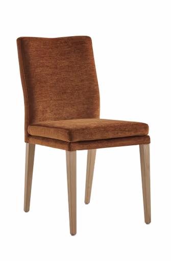 Stuhl Tuma - Stoff, Amaretto