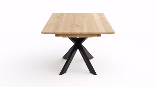 Esstisch Talara Lola - ausziehbar, LB ca. 220x100 cm, Wildeiche Bianco