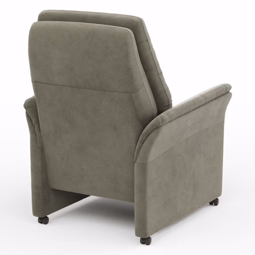 Sessel Bogota - Stoff, Schlammgrün