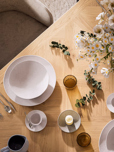 Esstisch Litchfield - LB ca. 200x100 cm, Eichenfurnier, Naturöl