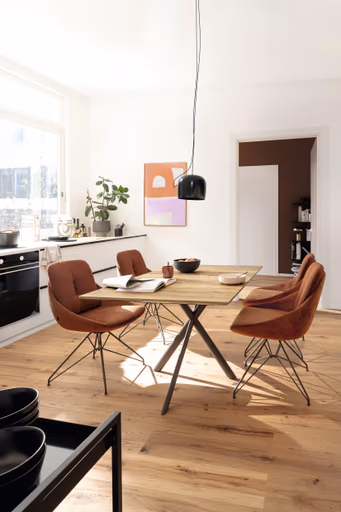 Esstisch - LB ca. 140x90 cm, Eiche