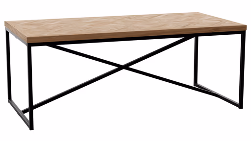 Esstisch Litchfield - LB ca. 200x100 cm, Eichenfurnier, Naturöl