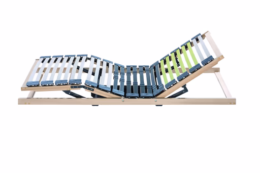 Lattenrost goodnight - 90x200cm, Kopf-/Fußteil 2 motorisch verstellbar mit Kabelsteuerung und Netzabschaltung