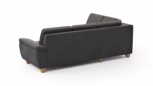 Ecksofa Sommerville - Ecke links mit 2,5-Sitzer, Stoff, Anthrazit