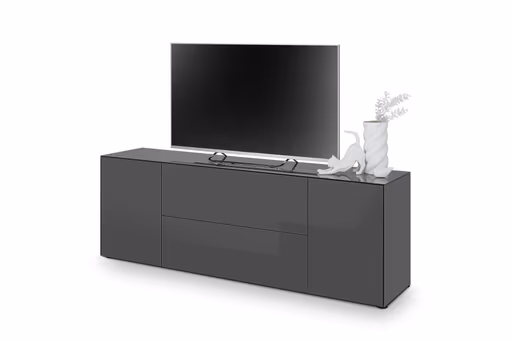 Lowboard - B ca. 181 cm, Anthrazit