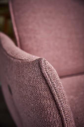 Relaxsessel Marsala - Relaxfunktion (motorisch), Stoff, Altrosa