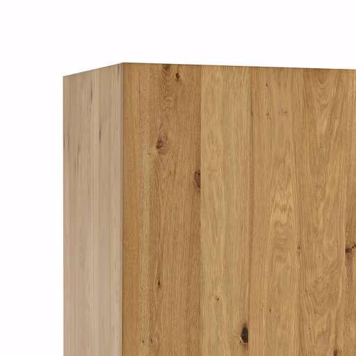 Drehtürenschrank Baltimore - B. ca. 291 cm, Wildeiche massiv