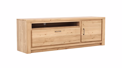 Lowboard Farmingdale - Eiche massiv, legno