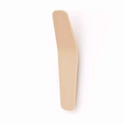 Wandhaken Signe - Lack, Beige