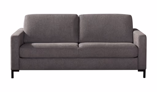 Doppelliege - Schlaffunktion, Stoff, Grau