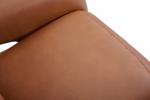 Sessel - Relaxfunktion motorisch, Leder, Rost