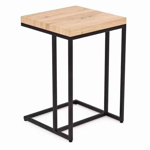 Beistelltisch Farmingdale - LBH ca. 45x45x67 cm, Eiche massiv, legno