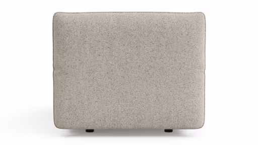 Sofa Motone - 3-Sitzer, Stoff, Beige