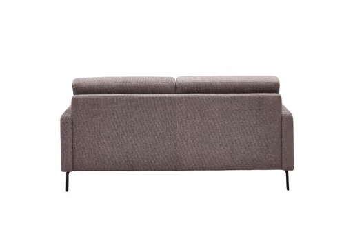 Sofa - 3-Sitzer, Stoff, Braun