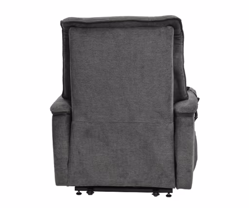 TV-Sessel MIKLAS - Aufstehhilfe, Relaxfunktion, Stoff, Grau