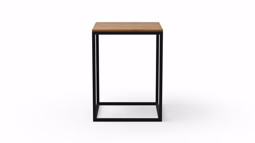 Beistelltisch Kai - LBH ca. 40x40x54 cm, Asteiche massiv