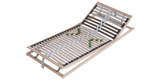 Lattenrost Alpin Schlafsysteme Alpin-A-KF - 90x200cm, Kopf-/Fußteil manuell verstellbar