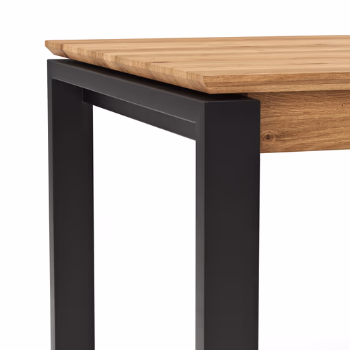 Esstisch Farmingdale - ausziehbar, LB ca. 160x90 cm, Eiche massiv, natur geölt