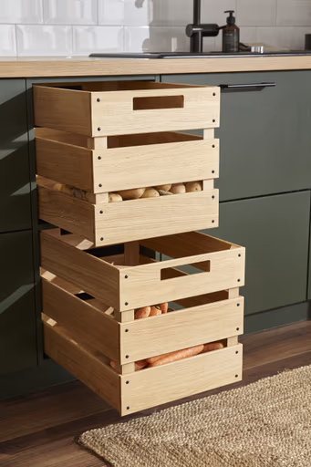 Winkelküche 54.160 GL 7 521, Lack samtmatt Waldgrün