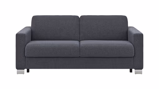 Sofa Nuoro - 2,5-Sitzer inkl. Schlaffunktion, Armlehne 1, Stoff, Eisblau