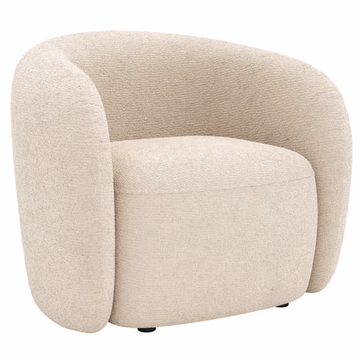 Sessel Karasu - Stoff, Natur