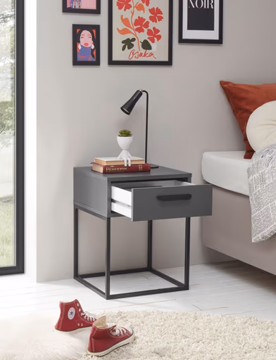 Nachtkonsole- Graphit