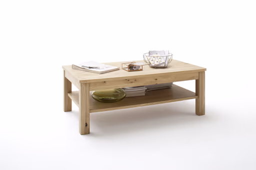 Couchtisch - Schubkasten, LBH ca. 117x65x42 cm,  Eiche teilmassiv