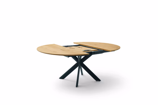 Esstisch - ausziehbar, ca. Ø 140x75 cm, Wildeiche Furnier