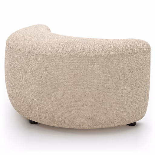 Anstellhocker Karasu - Stoff, Natur