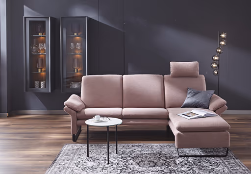 Couchtisch Combra - D ca. 45 cm,  Keramik, Weiß