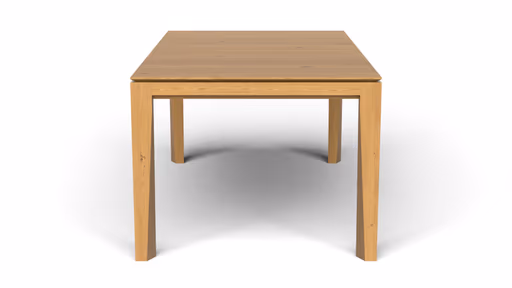 Esstisch 3400 - ausziehbar, LB ca. 200x100 cm, Asteiche massiv, Geölt, Gedrehter Fuss