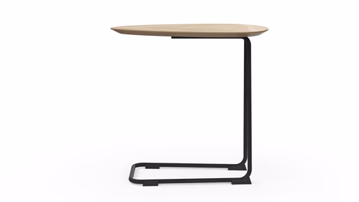 Sofatisch Fano - LBH ca. 57x39x54 cm, Eiche natur, Furnier