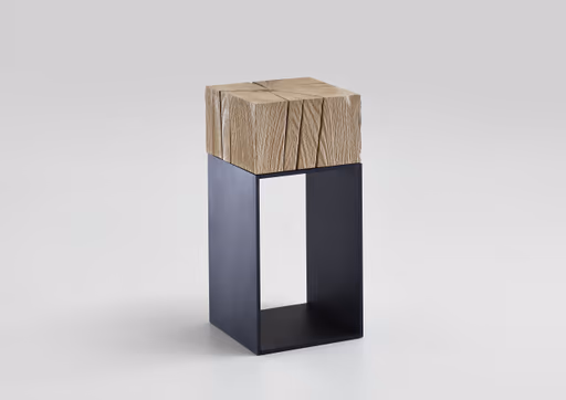 Bestelltisch - LBH ca. 27x27x54 cm, Eiche massiv