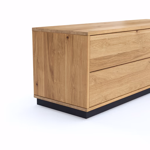 Garderobenkombination Williston - Korpus Wildeiche geölt / Front sandgestrahlt