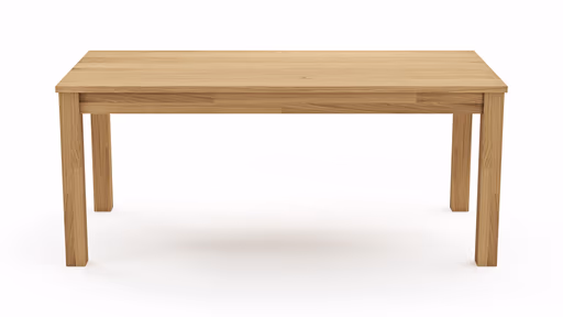 Esstisch Dinner - verlängerbar, LB ca. 180x90 cm, Wildeiche massiv