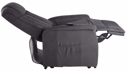 TV-Sessel - Aufstehhilfe, Relaxfunktion, Microfaser, Anthrazit 