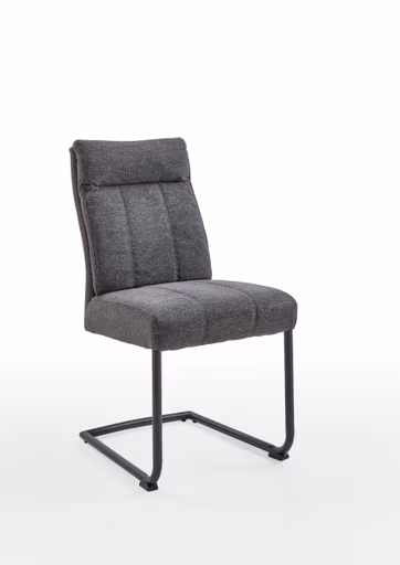 Schwingstuhl - Stoff, Anthrazit