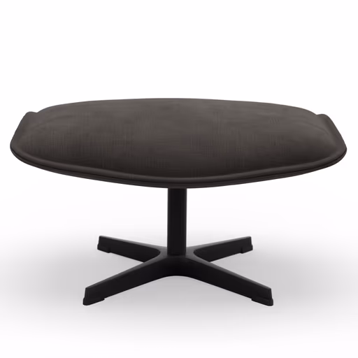 Hocker Helge - Stoff, Dunkelgrau