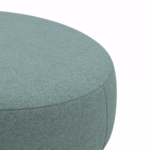 Hocker Morela - Stoff, Petrol