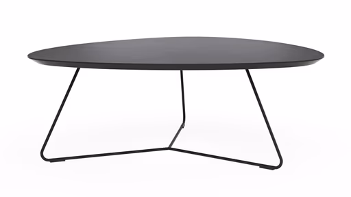 Couchtisch Fano - LBH ca. 87x78x33 cm, Fenix, Schwarz